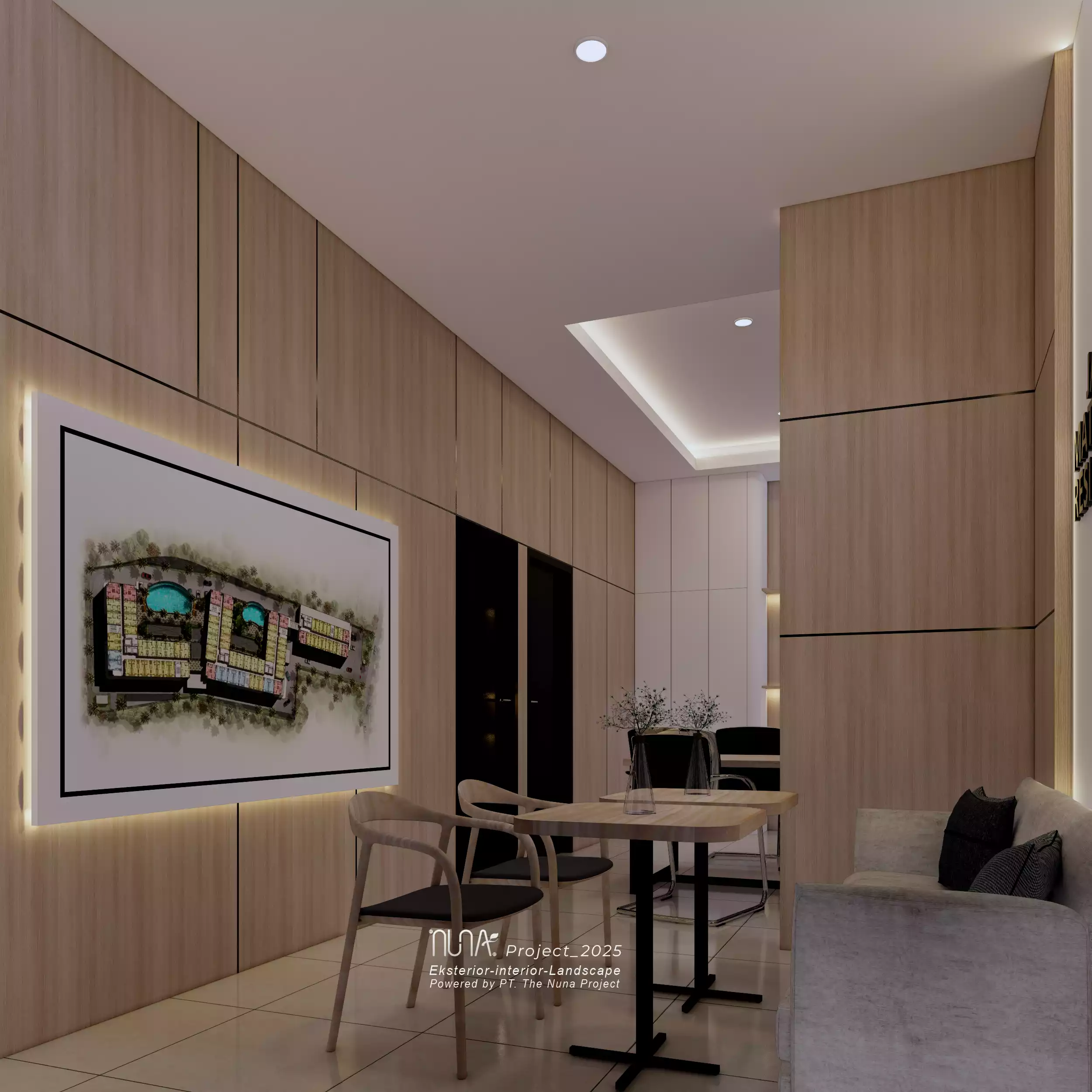 Interior Kantor Marketing - Jaya Mataram Tegal